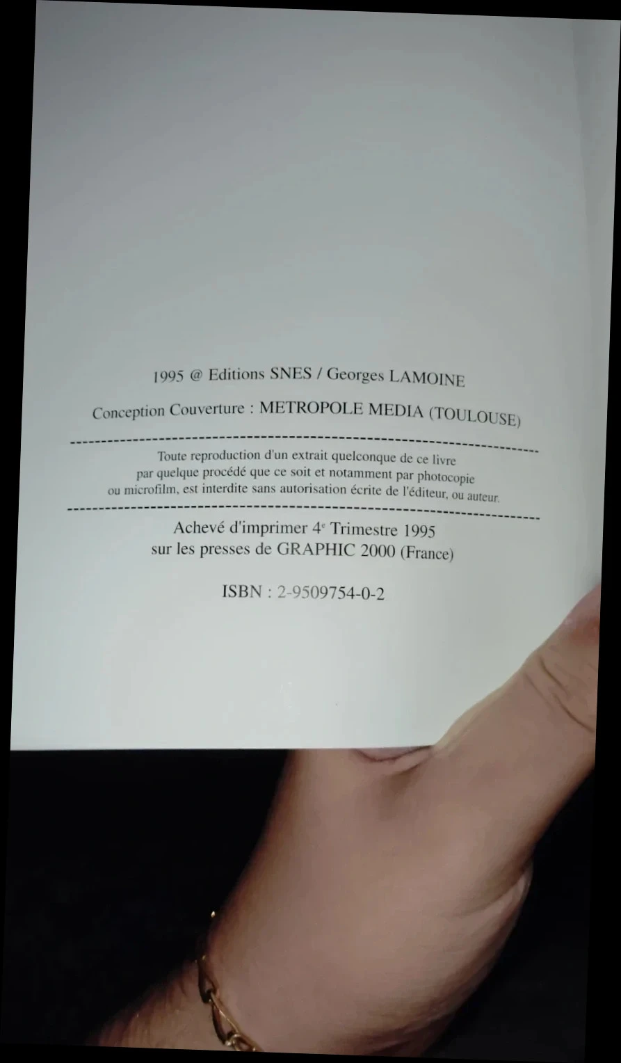 Les Constitutions d'Anderson – Traduction Georges Lamoine – Éd. Snes/GLNF, 1995 – Franc-maçonnerie – photo 3